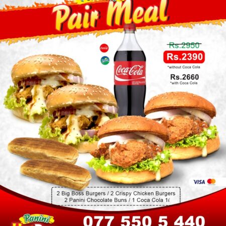 Panini Pair Meal without Coke